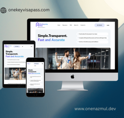 onekeyvisa pass website